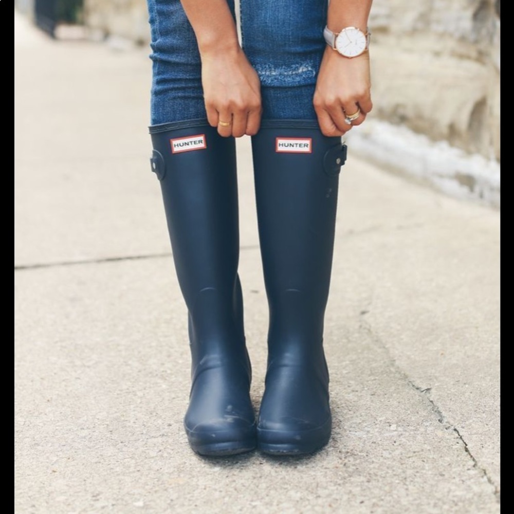 Hunter Women’s Original Tall Wellington Boots NIB